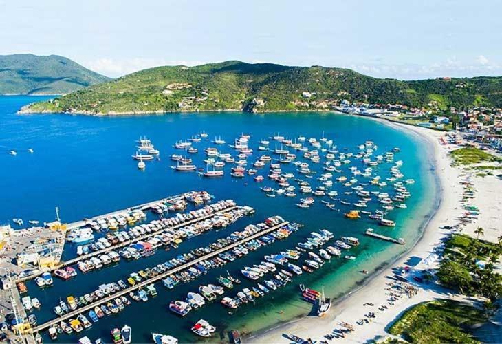 Apartamento Praia Dos Anjos 2 Vagas De Garagem E Ar-Condicionado Арраял-ду-Кабу Экстерьер фото