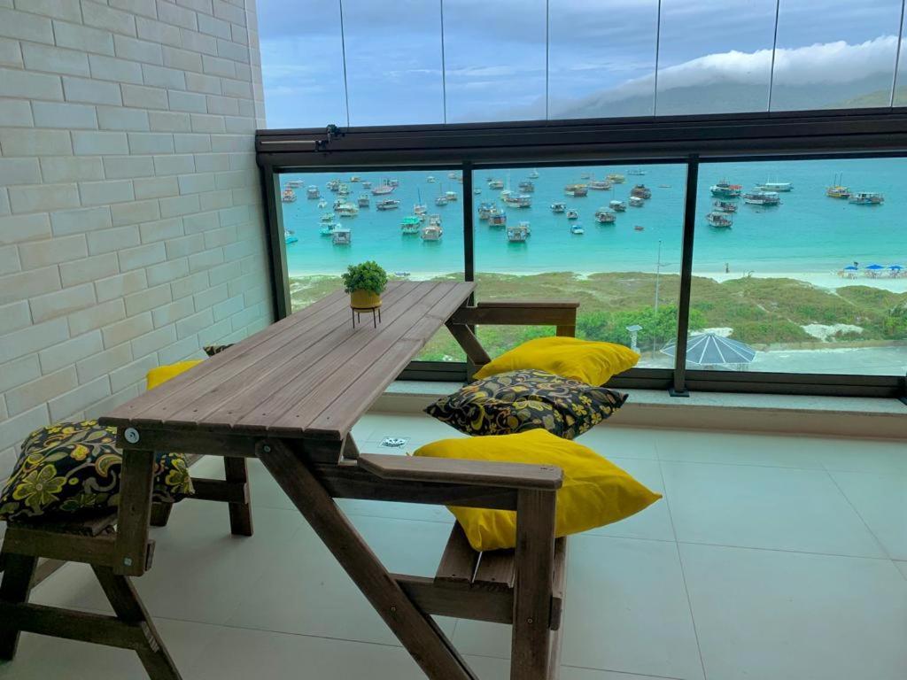 Apartamento Praia Dos Anjos 2 Vagas De Garagem E Ar-Condicionado Арраял-ду-Кабу Экстерьер фото