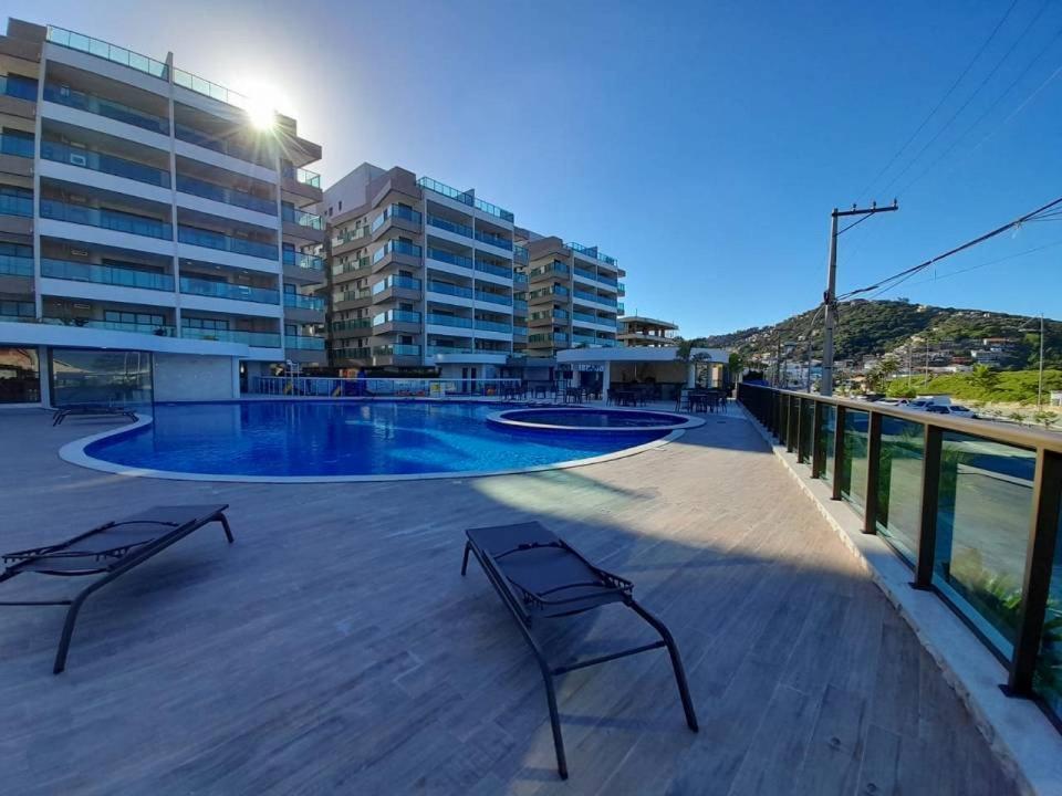 Apartamento Praia Dos Anjos 2 Vagas De Garagem E Ar-Condicionado Арраял-ду-Кабу Экстерьер фото