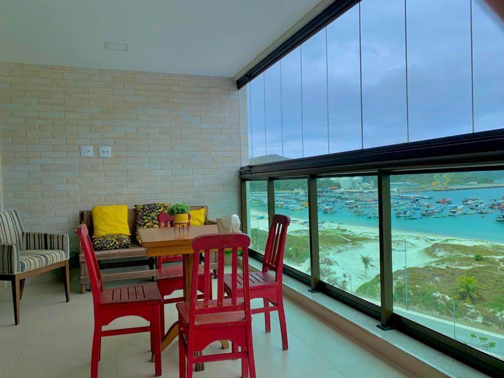 Apartamento Praia Dos Anjos 2 Vagas De Garagem E Ar-Condicionado Арраял-ду-Кабу Экстерьер фото