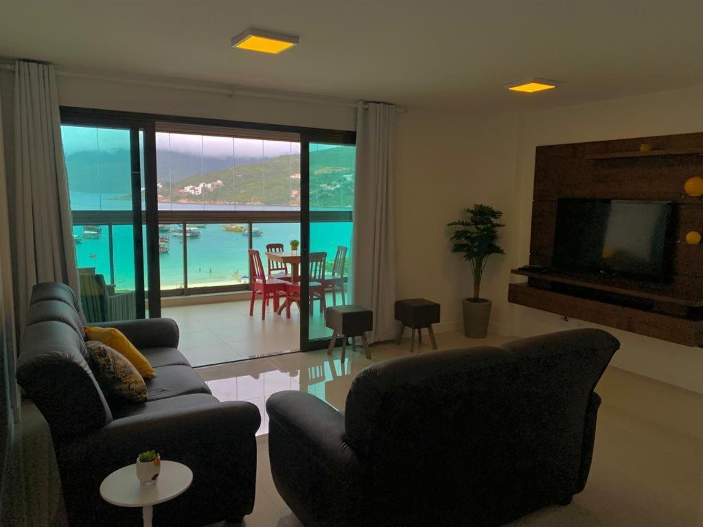 Apartamento Praia Dos Anjos 2 Vagas De Garagem E Ar-Condicionado Арраял-ду-Кабу Экстерьер фото